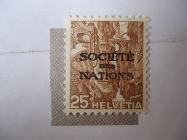 Suiza - Societé des Nations.