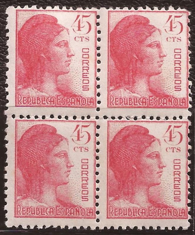 Alegoría de la República 1938 45 cents