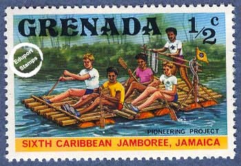 6º Jamboree del Caribe en Jamaica 1977