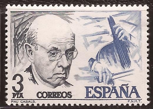 Centenario Nacimiento Pau Casals  1976 3 ptas
