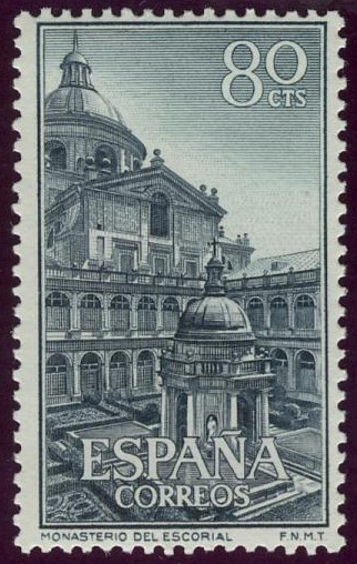 ESPAÑA - Monasterio y Sitio del Escorial, Madrid