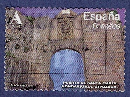 Edifil 4926 Puerta de Santa María Hondarribia A