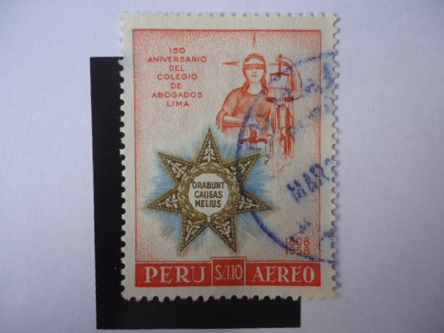 150 Aniversario del Colegio de Abogados-Lima- 1808-1958.