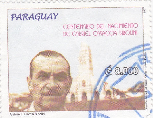 centenario nacimiento Gabriel Casaccia Bibolini