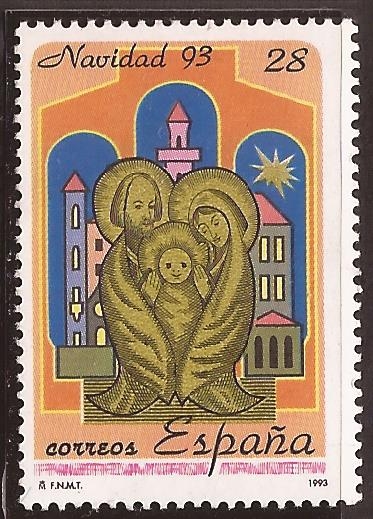 Navidad  1993 28 ptas