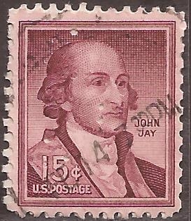John Jay  1958 15 centavos