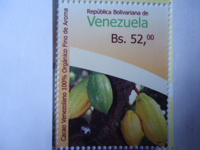 República Bolívariana de Venezuela - Cacao Venezolano 100% Orgánico Fino Aroma - 2015.