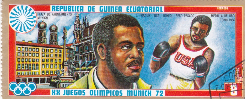 juegos olímpicos Munich-72-J Frazier-boxeo