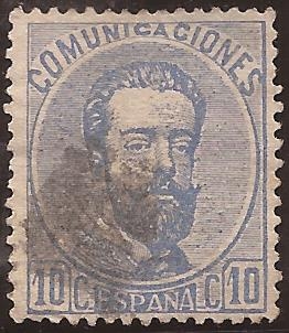 Amadeo I  1872 10 céntimos
