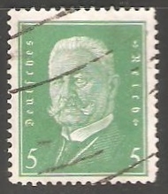 Presidente Paul Von Hindenburg