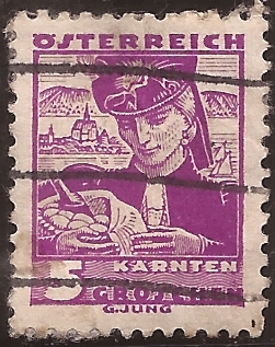 Chica de Glantal, Carintia  1934  5 groschen