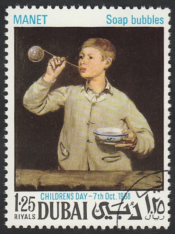 Dubai 100 - Día del Niño, Pintura de Manet