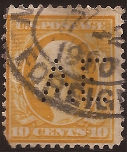 George Washington 1910  10 centavos