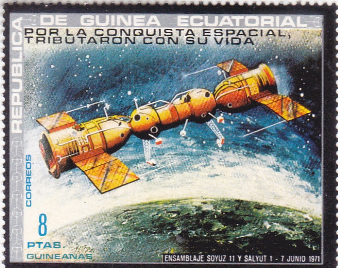 AERONAUTICA-ENSAMBLAJE SOYUZ 11 Y SALYUT