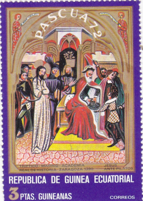 PASCUA-72- Jesus ante Pilatos