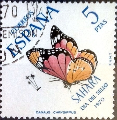 Intercambio nfb 0,25 usd 5 ptas. 1970