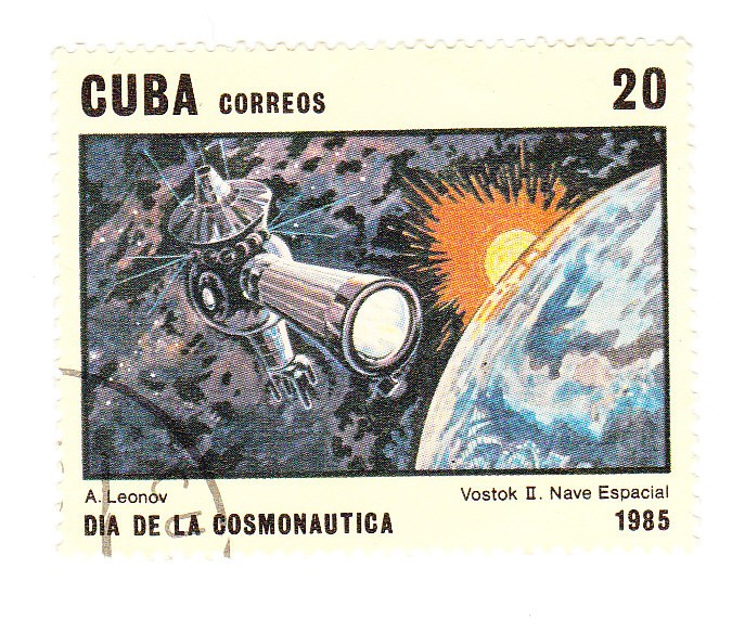 Dia de la Cosmonautica - Vostok II. Nave espacial