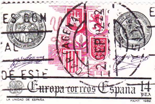 EUROPA CEPT-La unidad de España (25)