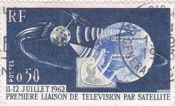 PRIMERA TRANSMISION DE TELEVISIÓN POR SATÉLITE