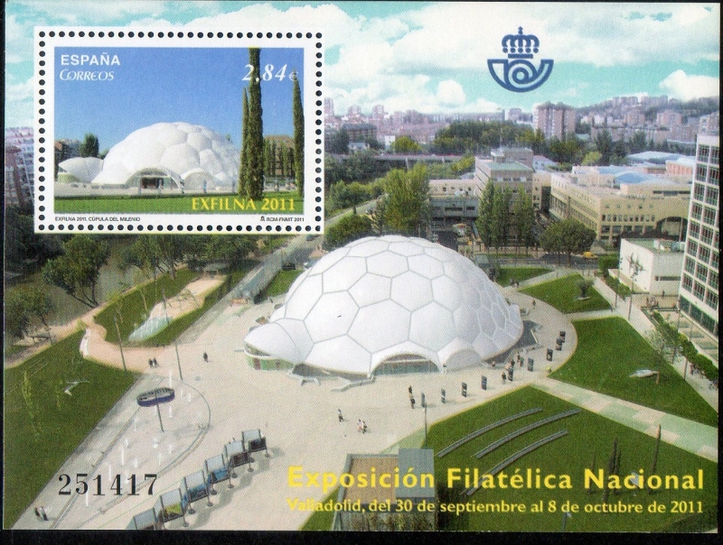 4667- Exposición Filatélica Nacional EXFILNA 2011