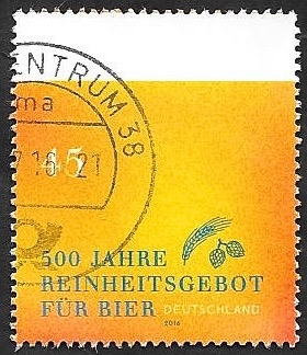 3027 - 500 Anivº de la ley de pureza de la cerveza