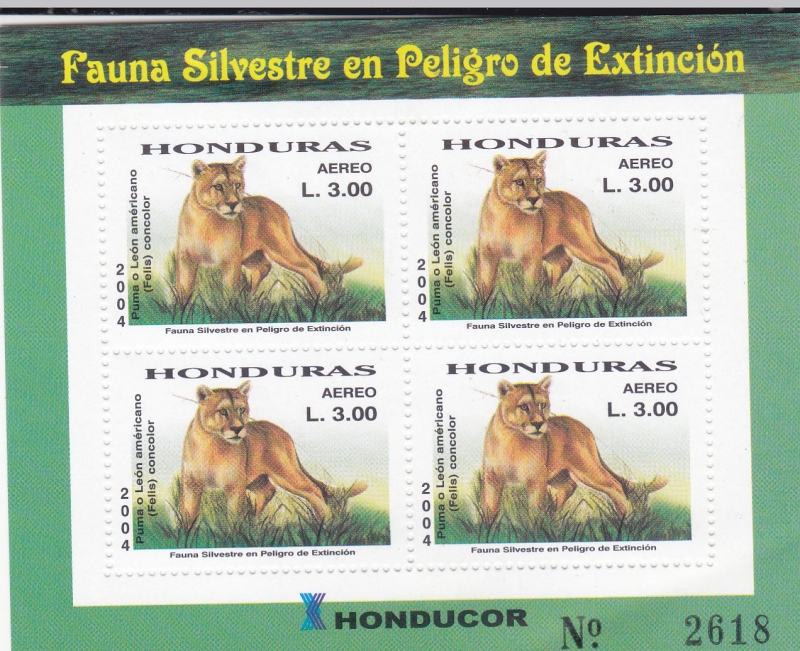 FAUNA SILVESTRE EN PELIGRO DE EXTINCIÓN