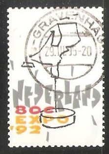 Mapa de Holanda