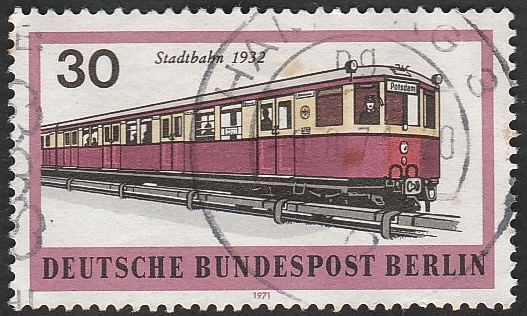 Berlin - 363 - Metro de Berlín, año 1932