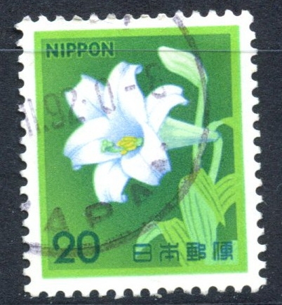 JAPON_SCOTT 1423.04 LIRIO DE PASCUA. $0,20