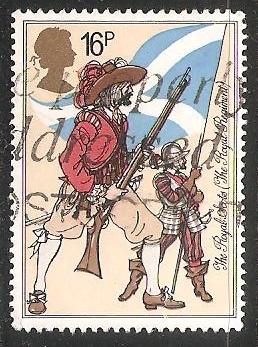 Musketeer and Pikeman (The Royal Scots, 1633)