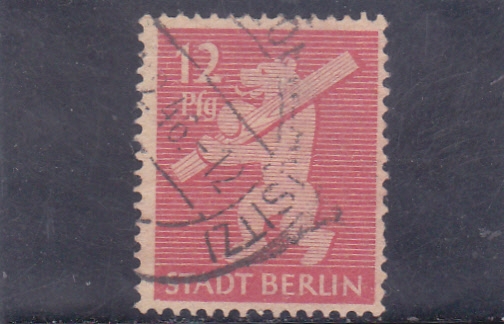 OSO CON MADERO- BERLÍN