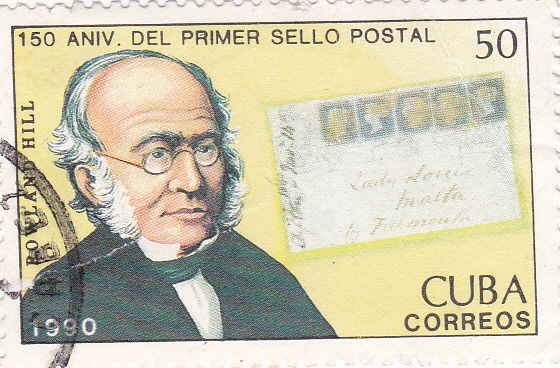 150 ANIVERSARIO DEL PRIMER SELLO POSTAL