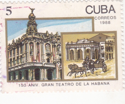 150 ANIVERSARIO GRAN TEATRO DE LA HABANA