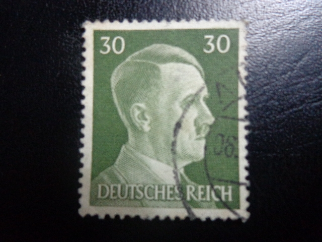 DEUTSCHES REICH 1941 Scott519 SELLO ADOLF HITLER ALEMANIA Mitchel794 Usado