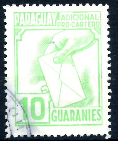 PARAGUAY_STW 3.05 ADICIONAL PRO-CARTERO. $0,20