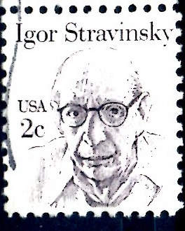 USA_SCOTT 1845.02 IGOR STRAVINSKY. $0,2
