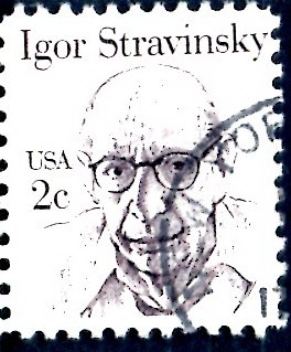 USA_SCOTT 1845.04 IGOR STRAVINSKY. $0,2