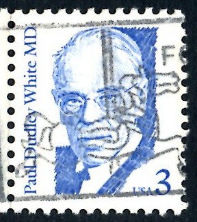 USA_SCOTT 2170.02 PAUL DUDLEY WHITE. $0,2