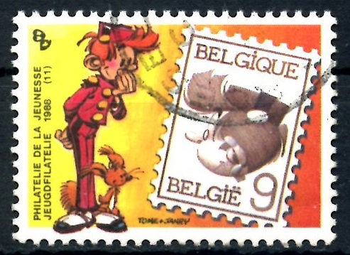 BELGICA_SCOTT 1301 FILATELIA JUNENIL. $0,5