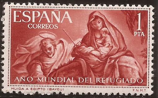 Año Mundial del Refugiado 1961 1pta