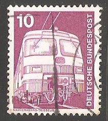 Nahverkehrs triebzug - Tren Alemán