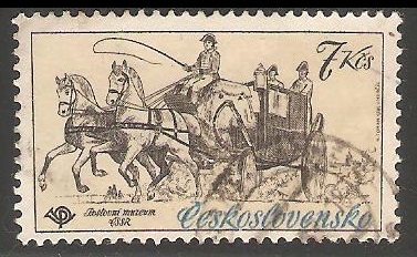 Historical postal vehicles