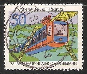 75 años del tren monorriel de suspensión