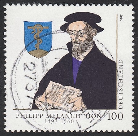 1734 - 500 Anivº del nacimiento de Philipp Melanchthon