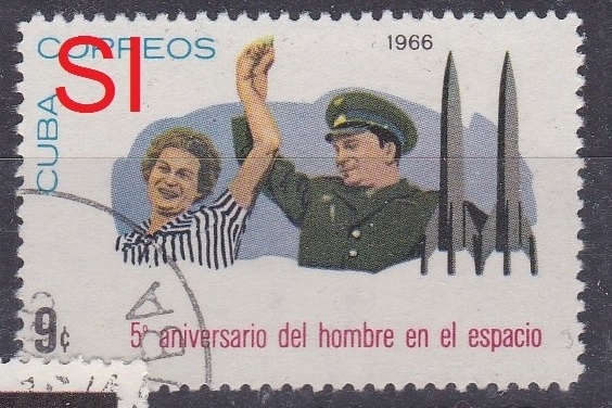 979 - Terechkova y Bikovski, Anivº del primer vuelo espacial humano 