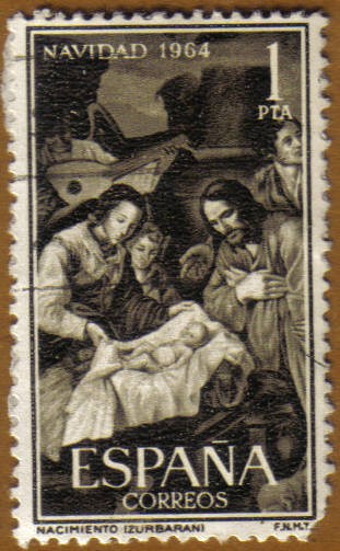 NAVIDAD - Nacimiento de Zurbaran