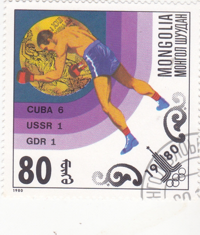 OLIMPIADA DE MOSCU-80 boxeo