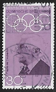 Baron Pierre de Coubertin (1862-1937)