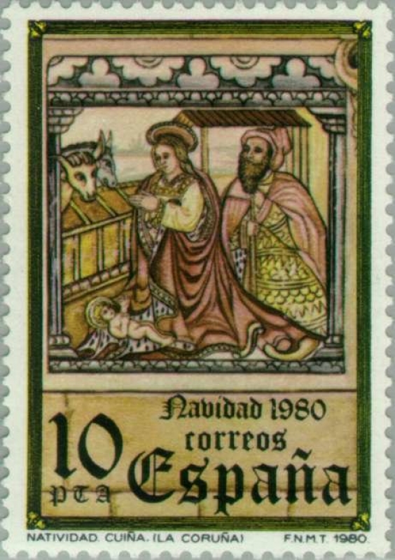 NAVIDAD-1980 Natividad Cuiña (La Coruña)
