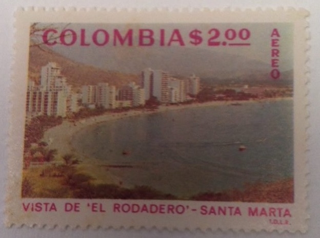 Vista del Rodadero Santa Marta
